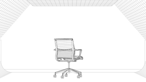 3ds herman miller setu office chair - Herman Miller Setu Chair by mrviz
